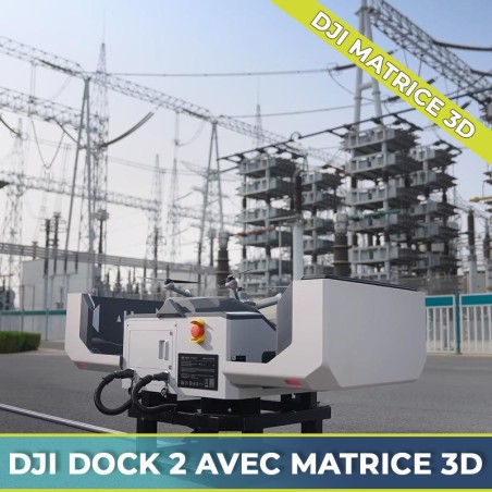 DJI Dock 2 avec Matrice 3D – Station d'Accueil Automatisée pour Missions de Drone