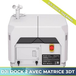 DJI DOCK 2 avec matrice 3DT drone thermique automatisé