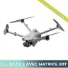 DJI DOCK 2 avec matrice 3DT drone thermique automatisé