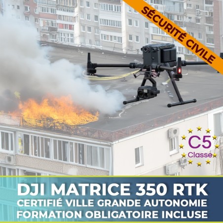 Drone DJI Matrix 350 sécurité civile